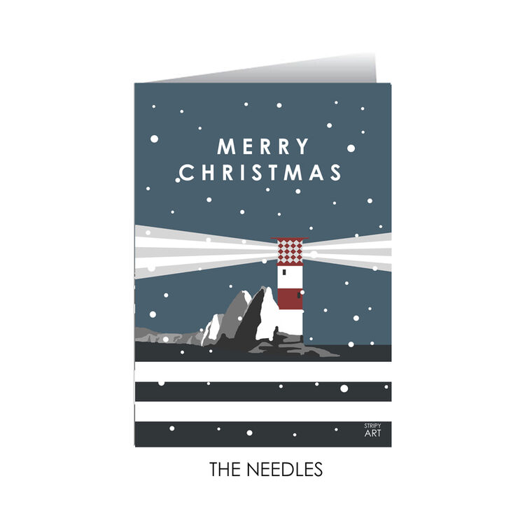 3 X THE NEEDLES XMAS CARDS