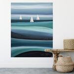 SAILING IN THE DEEP, £695, SEAVIEW ART GALLERY