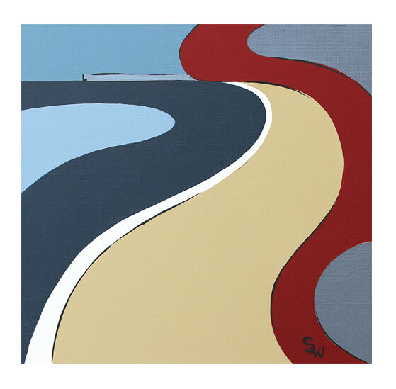 PRIORY BAY ABSTRACT £30