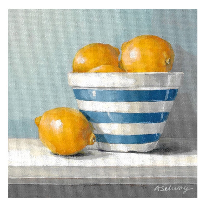 LEMONS AND CORNISHWARE BOWL £50