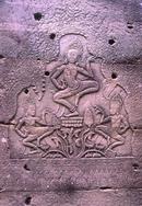 Bas Relief Angkor Cambodia