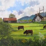 Bod Gaeaf Isaf. (NFS) Oil on Canvas Bod Gaeaf Isaf