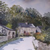 Bridge on the road into Sarn (Sold)