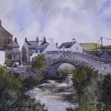 Pont Aberdaron - watercolour (Sold)