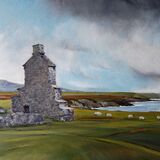 View from Porth Ysgaden (Oil)