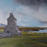 View from Porth Ysgaden (Oil)