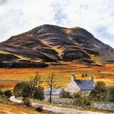 View towards Rhinog Fawr. (Sold) View towards Rhinog Fawr