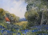 Bluebell glade near East Lavant (Sold)