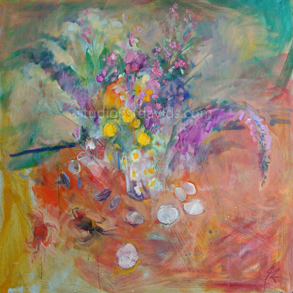 Flowers and shells 2