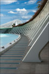 Walkway towards L'Umbracle.
