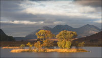 Loch Droma sunlight