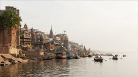 The banks of the Ganges