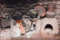 Rural village kitchen