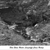 Flat Stone under Langcliffe Cross Bridge