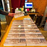 The Slaidburn Angel book launch display