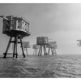 Approaching the seven Towers. 2018 The Red Sands Fort.