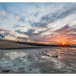 The Old Neptune & the sea at sundown II 'sundown, chilly wind & muddy boots'