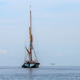 The Greta heading to the Red Sands Towers.