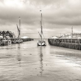 Greta heading out to Sea.