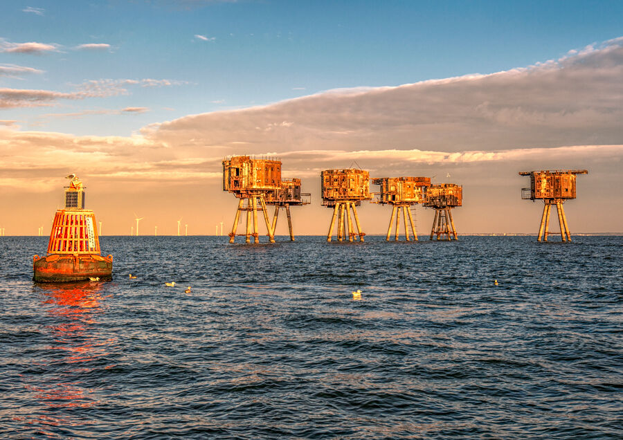 The Red Sands & Buoy