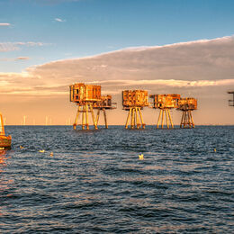 The Red Sands & Buoy