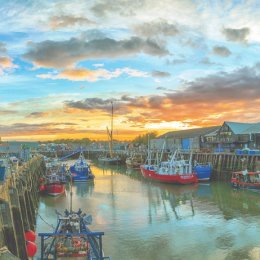 Whitstable Harbour -sunrise