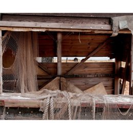 Dungeness beach -through the window