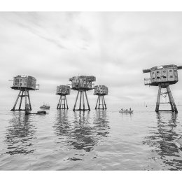 The Shivering Sands Forts & look out Tower II - mono