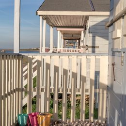 Through the Beach Huts, Tankerton.