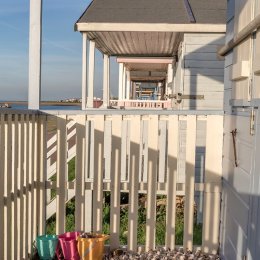 Through the Beach Huts, Tankerton.
