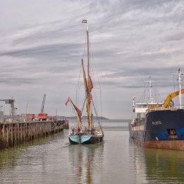 Greta and Pluto, Whitstable Harbour