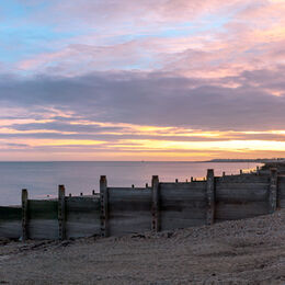 Tankerton Sunrise - panoramic