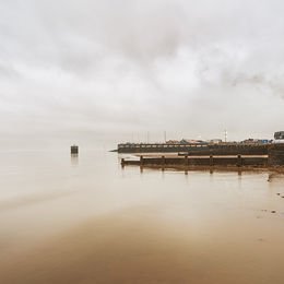 The early morning tide, Whitstable