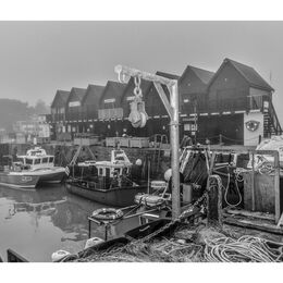 Early morning fog. Whitstable Harbour 2021