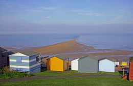 The Street and beach huts