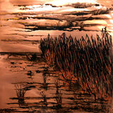 Moonriver Triptych an original painting SOLD