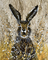 Clare Hare ink on tissue