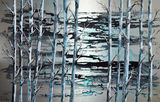 Beyond the Betula 120 x 80 cms
