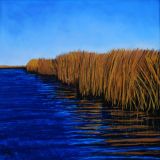 Reed Beds pastel on paper