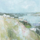 Harbour cottages and boats