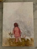 Collecting holly hard back notebook