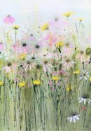 Wild flower meadow note book