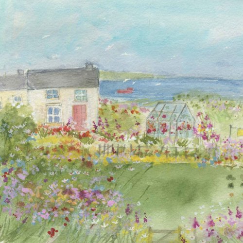 Seaside garden