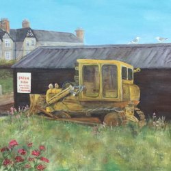 Fishermens tractor (Aldeburgh)