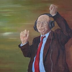 Just enjoying... the music