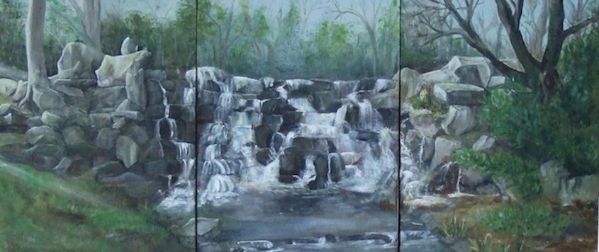 Virginia Water falls