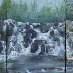 Virginia Water falls