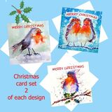 Robin Christmas Card Set Robin-christmas-card-set