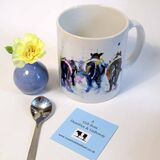 Belted Galloway Cow Ceramic mug SOLD OUT Belted Galloway Cow ceramic mug
