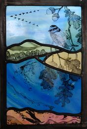 Blue Tit and Tor y Foel. 180mm x 260mm £200